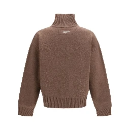 Brown Wool Oves Aries Sweatshirt