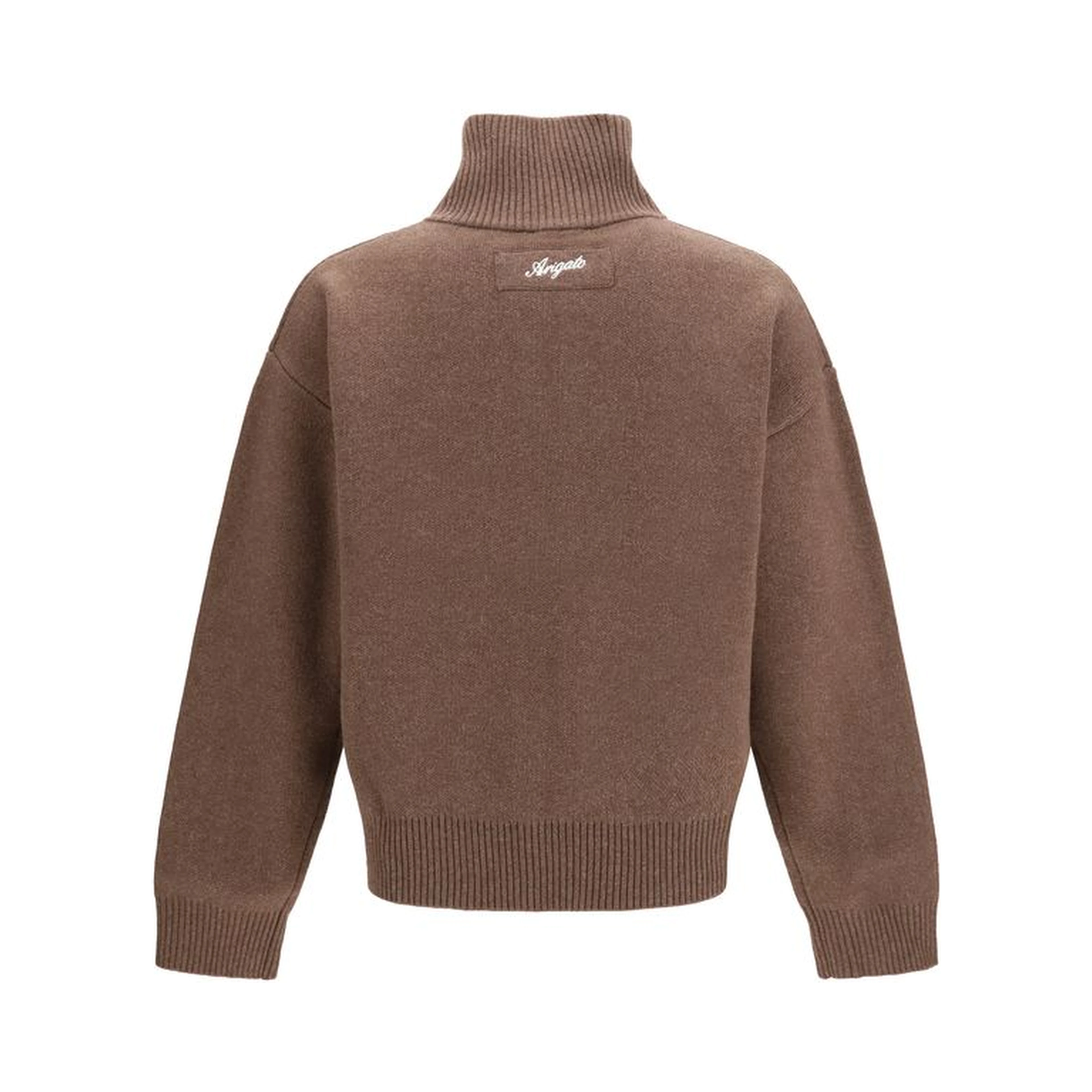 Brown Wool Oves Aries Sweatshirt