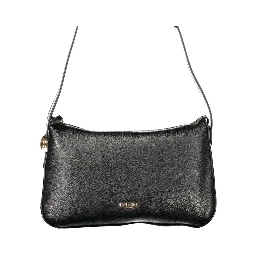 Black Polyurethane Women's Bag