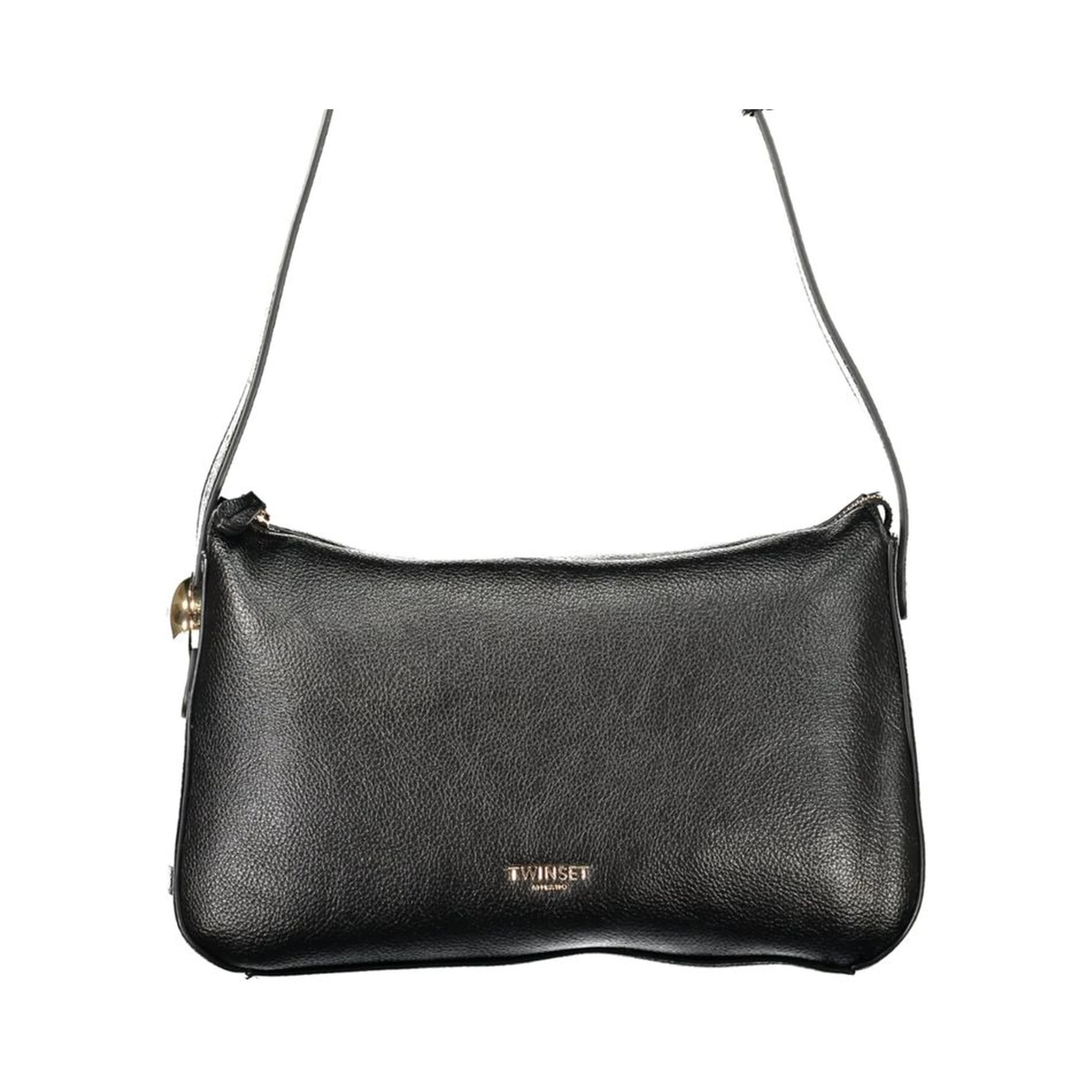 Black Polyurethane Women's Bag