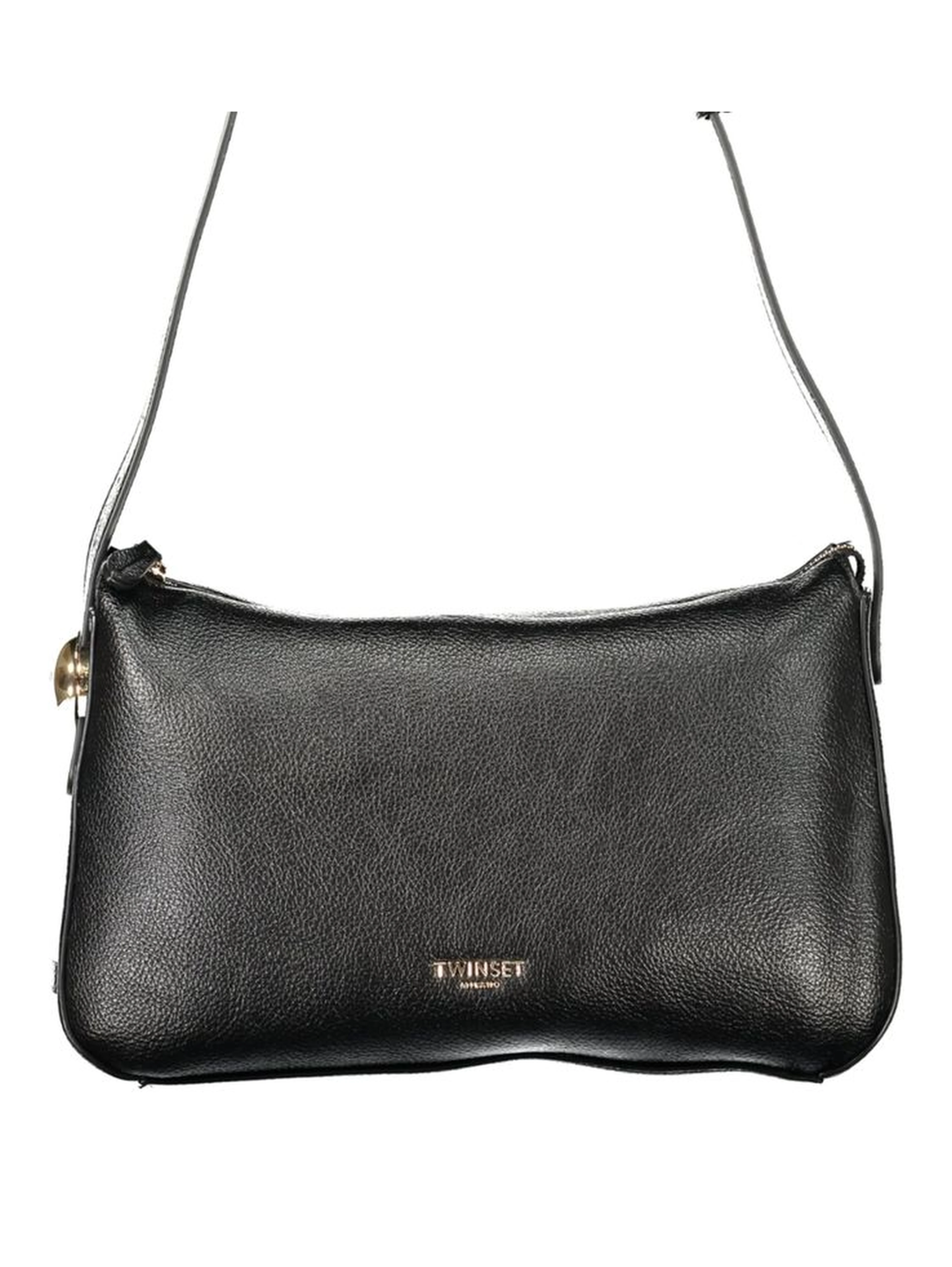 Black Polyurethane Women's Bag