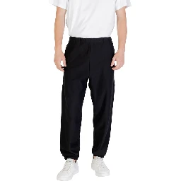 Black Cotton Joggers (Workout Pants)