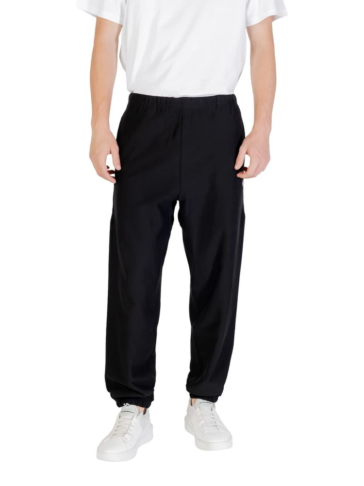 Black Cotton Joggers (Workout Pants)