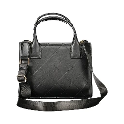 Black Polyurethane Women's Bag