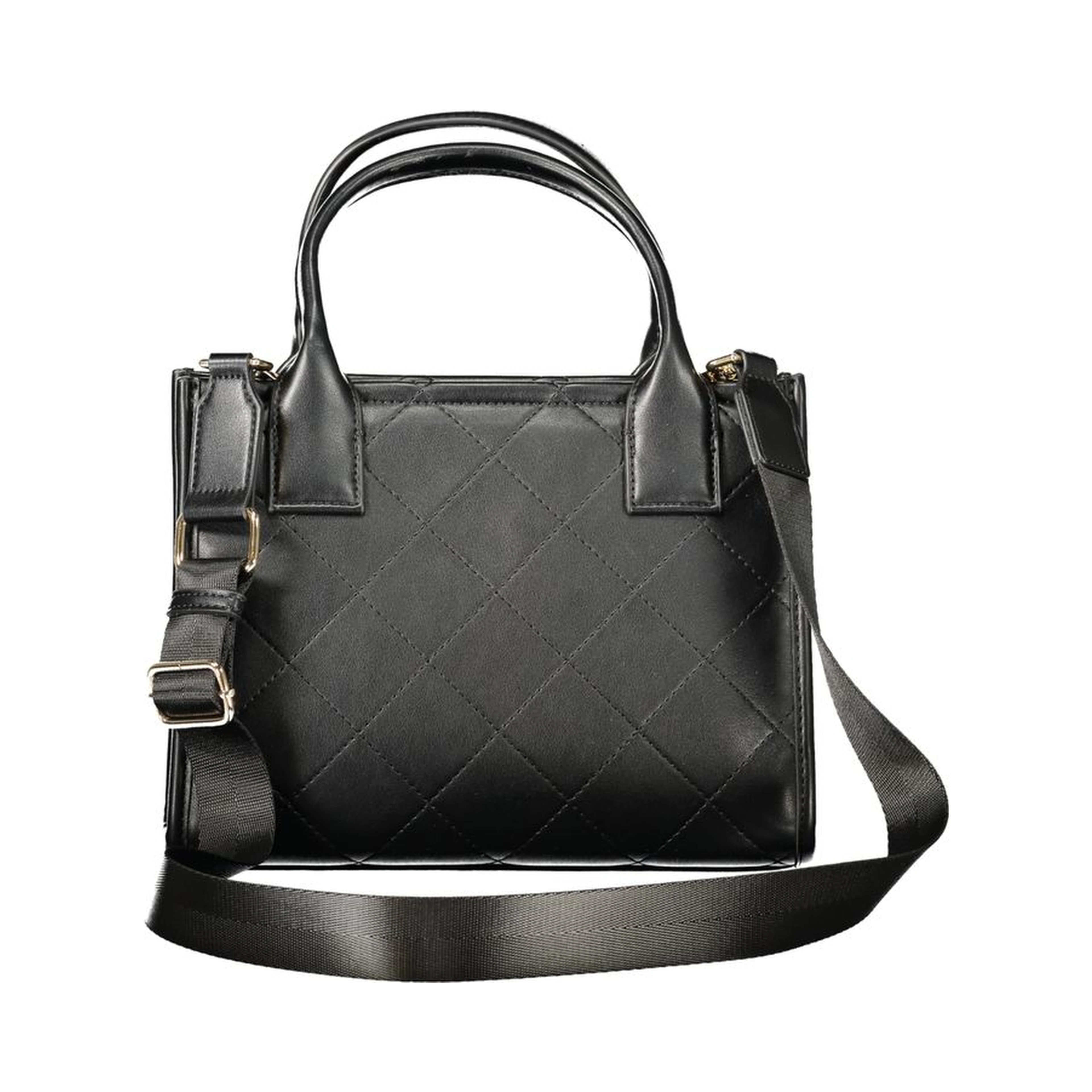 Black Polyurethane Women's Bag