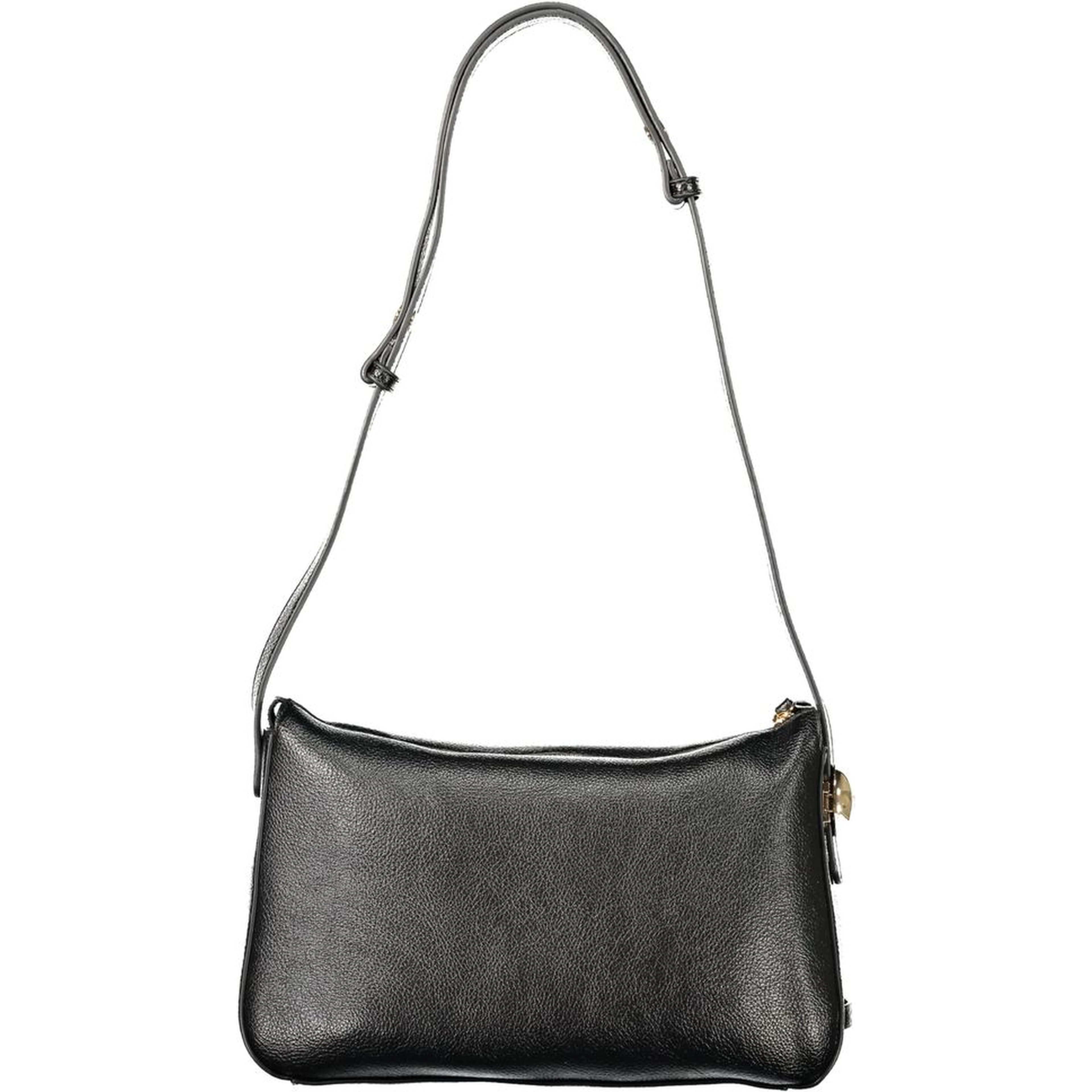 Black Polyurethane Women's Bag