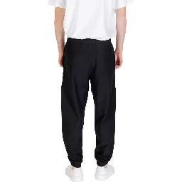 Black Cotton Joggers (Workout Pants)