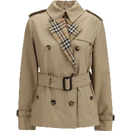 Beige Cotton Coat