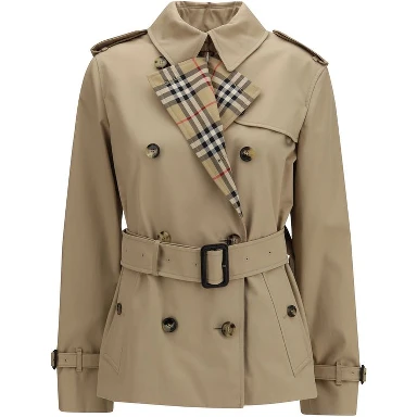 Beige Cotton Coat