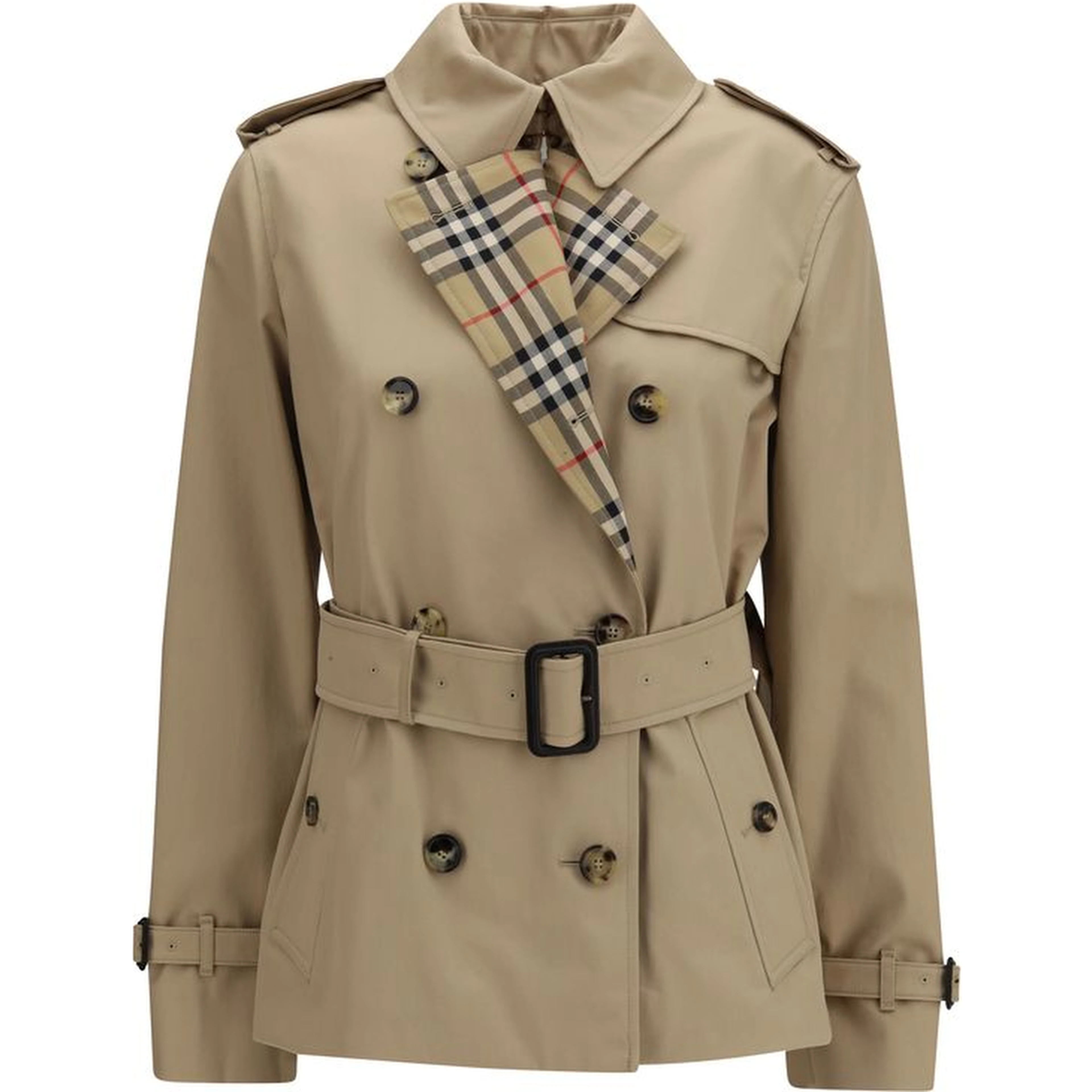 Beige Cotton Coat
