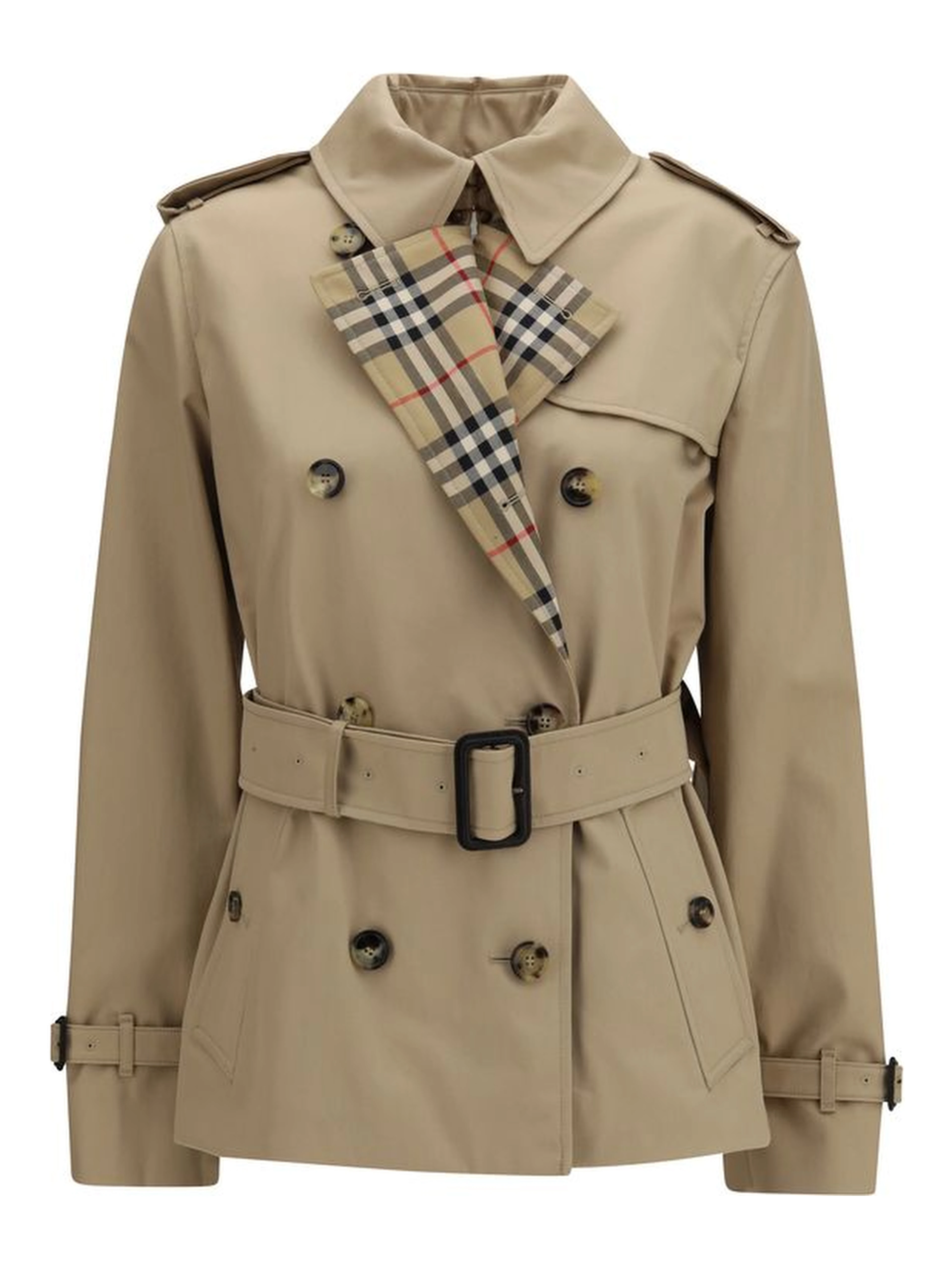 Beige Cotton Coat
