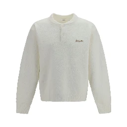 White Cotton Sweatshirt