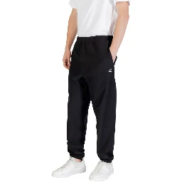 Black Cotton Joggers (Workout Pants)