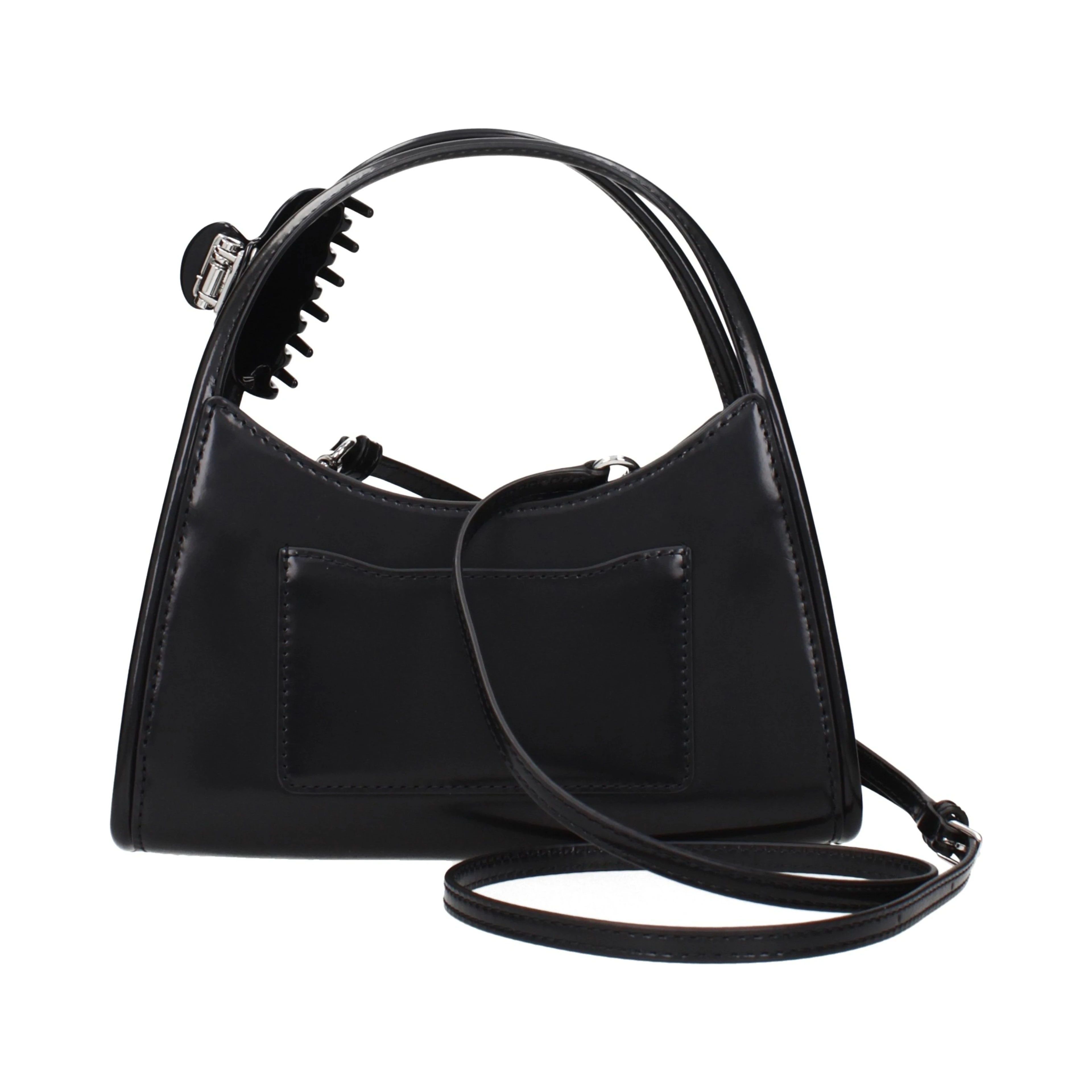 Black Leather Handbag
