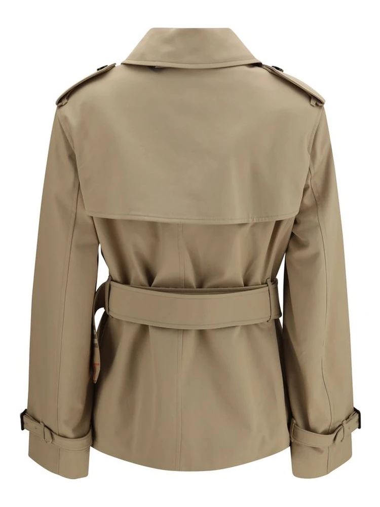 Beige Cotton Coat alternative