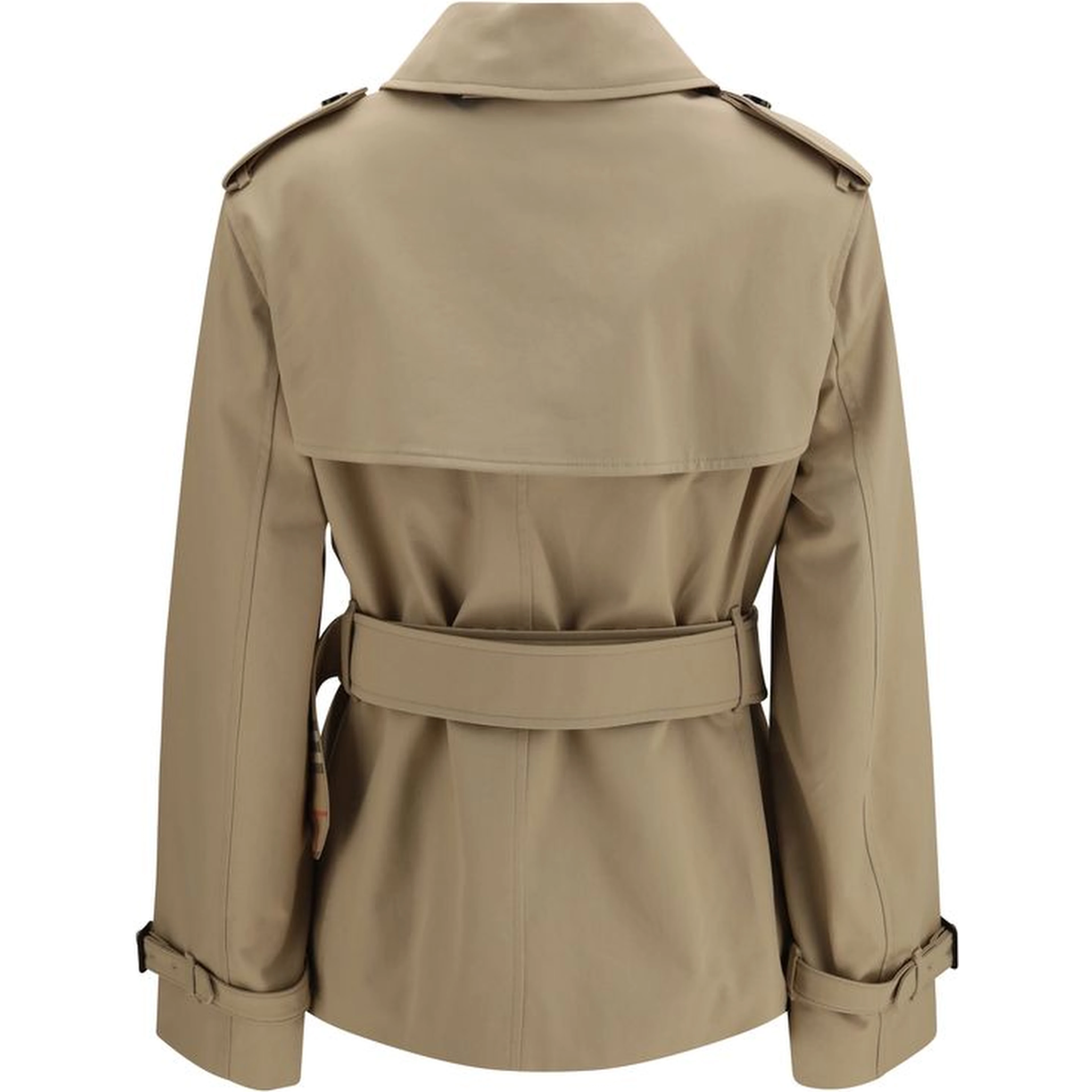 Beige Cotton Coat