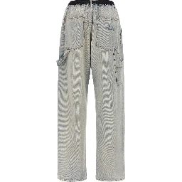 Blue Cotton Relaxed Fit Jeans