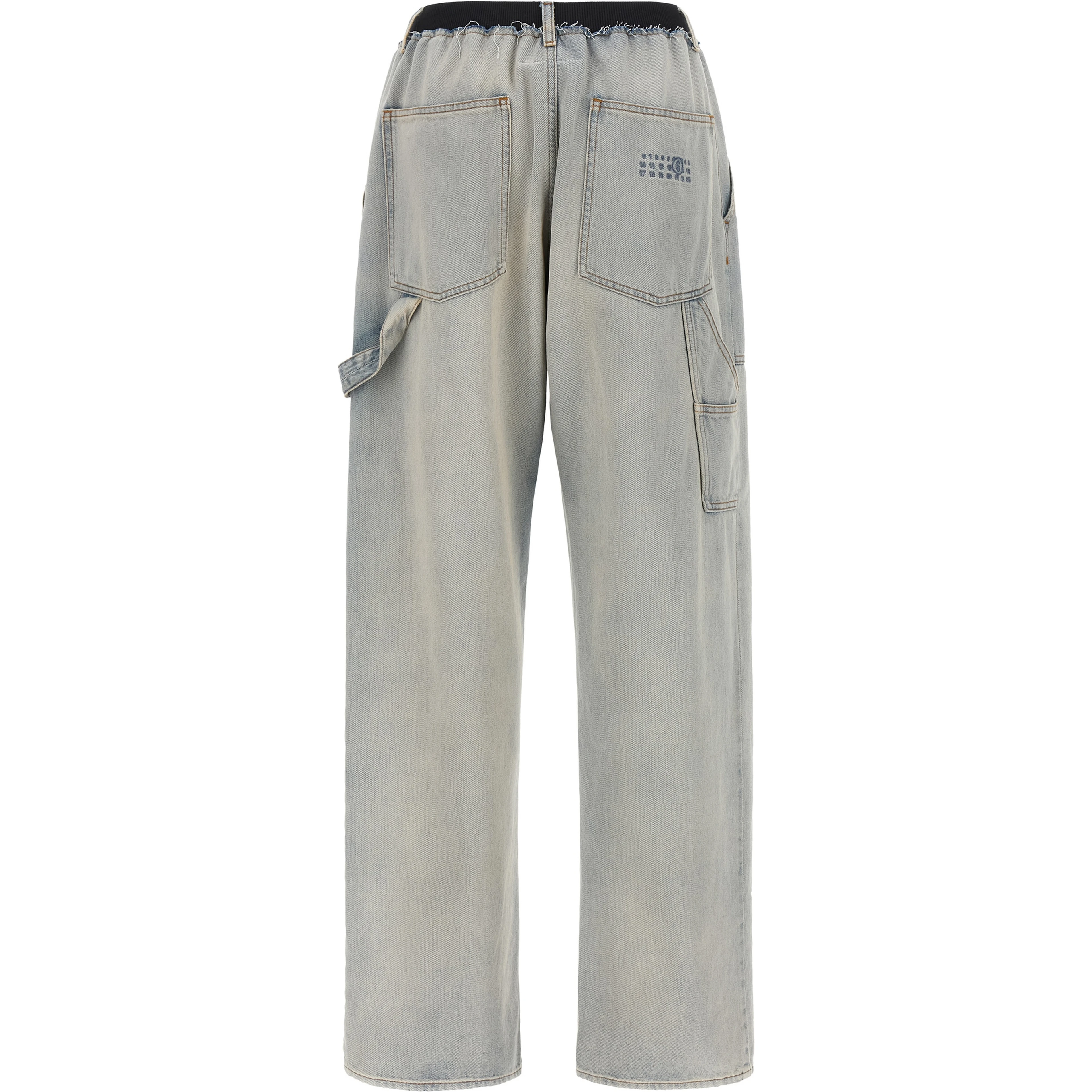 Blue Cotton Relaxed Fit Jeans