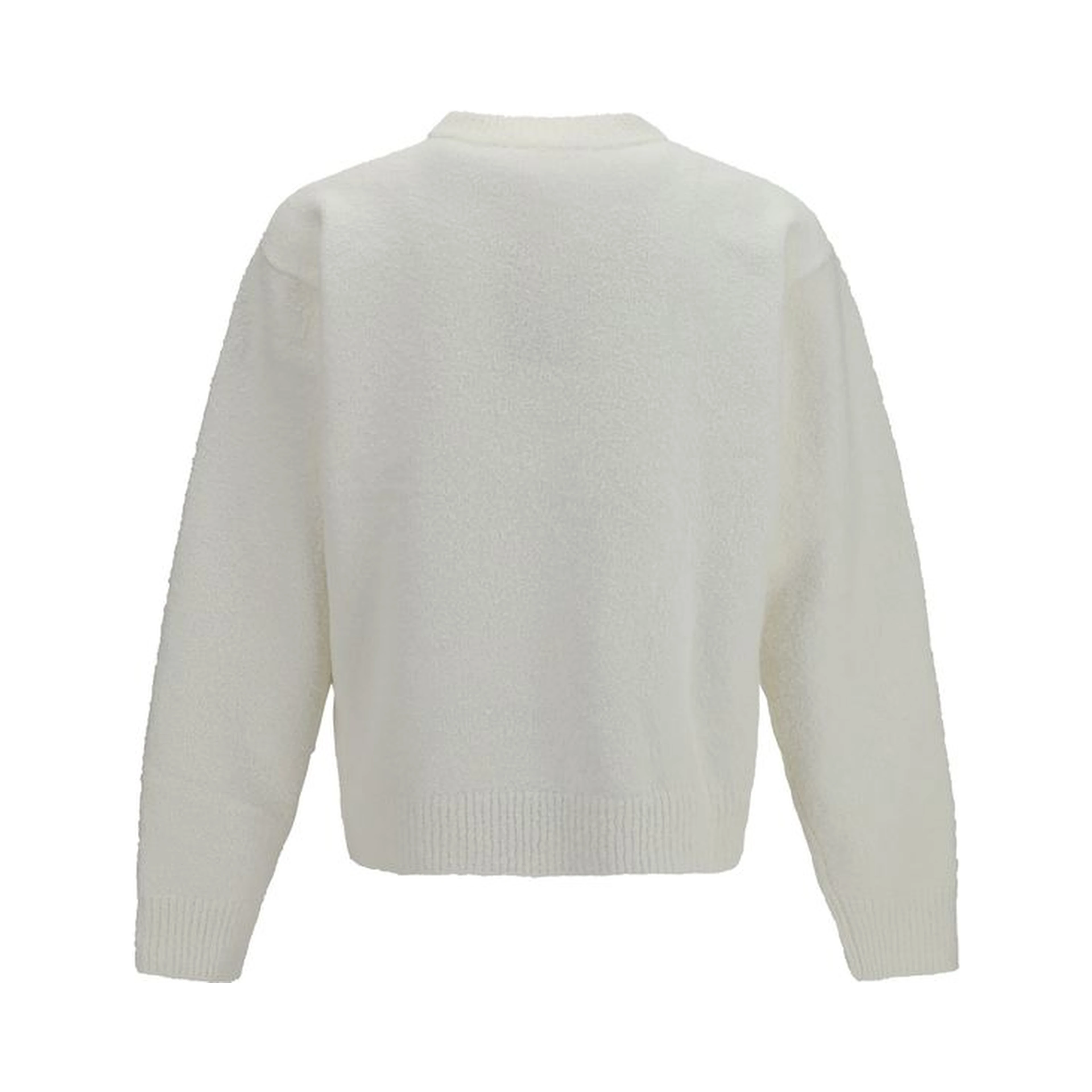 White Cotton Sweatshirt