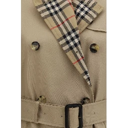 Beige Cotton Coat