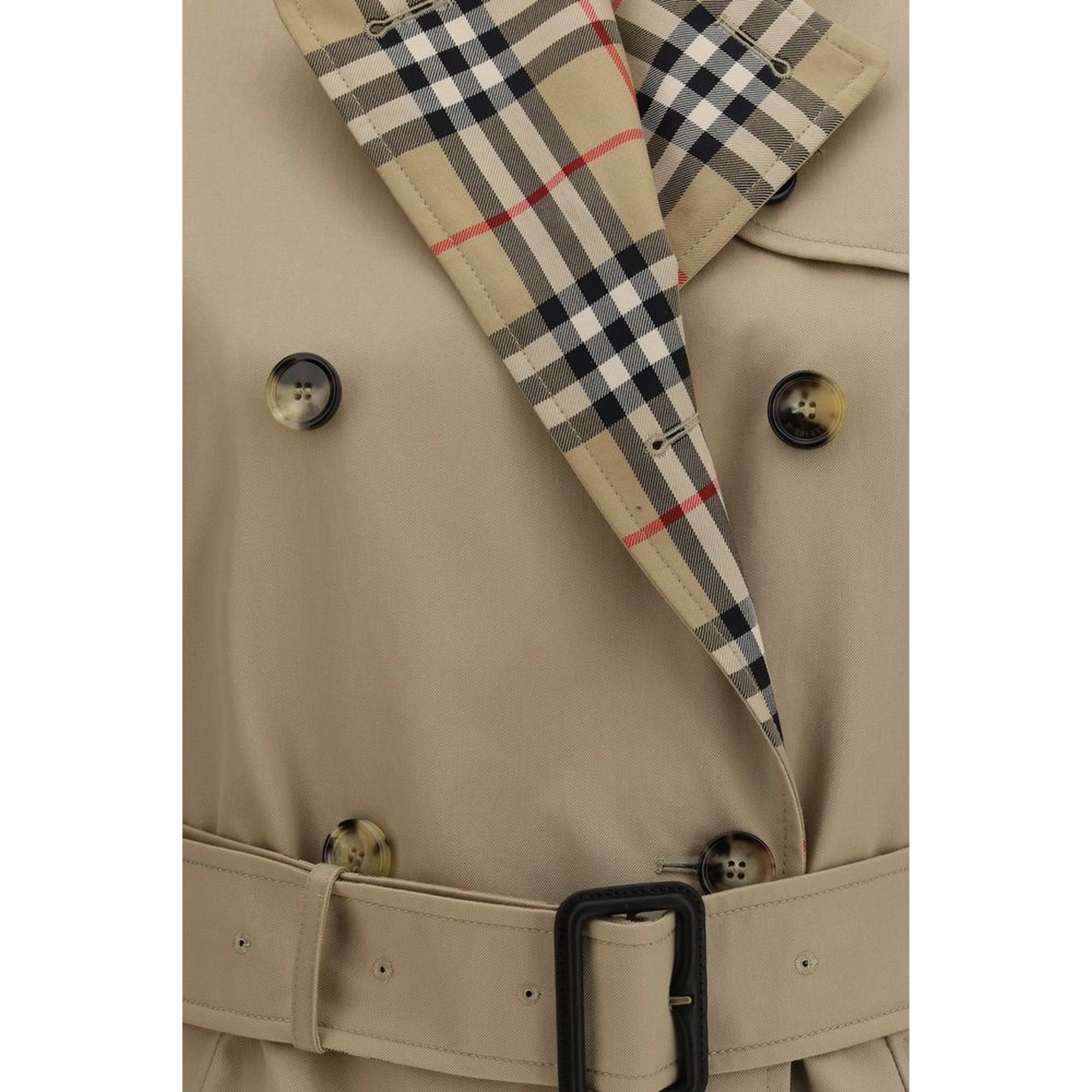 Beige Cotton Coat
