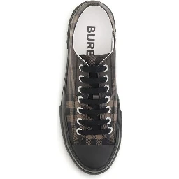 Brown Polyamide Chunky Sneakers