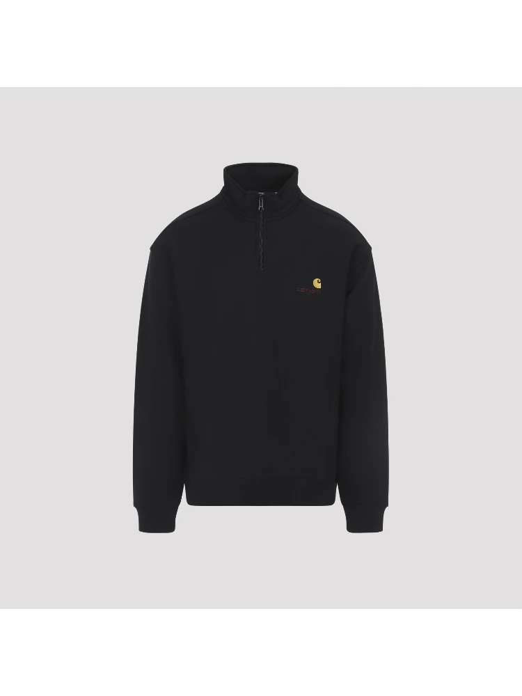 Carhartt Wip Half Zip American Script Sweatshirt