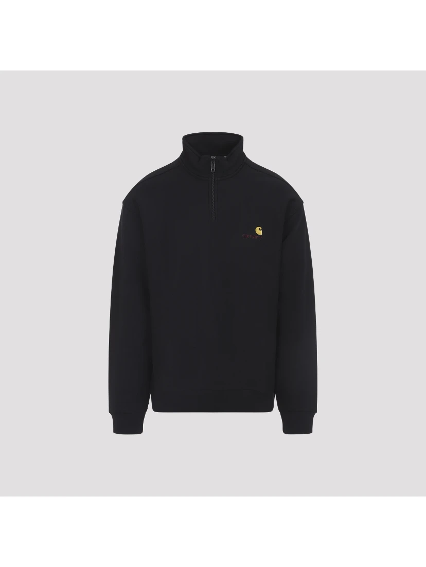 Carhartt Wip Half Zip American Script Sweatshirt