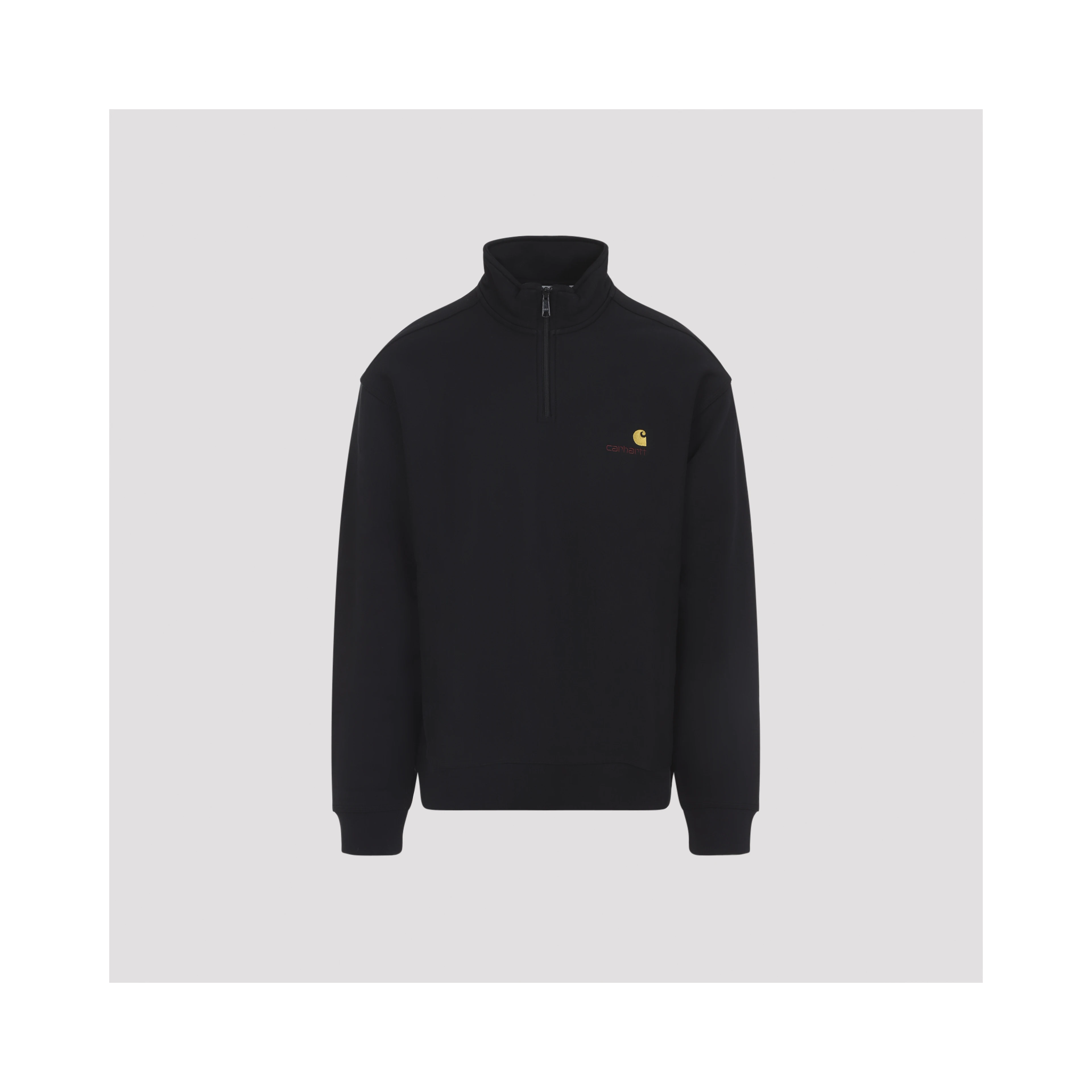 Carhartt Wip Half Zip American Script Sweatshirt