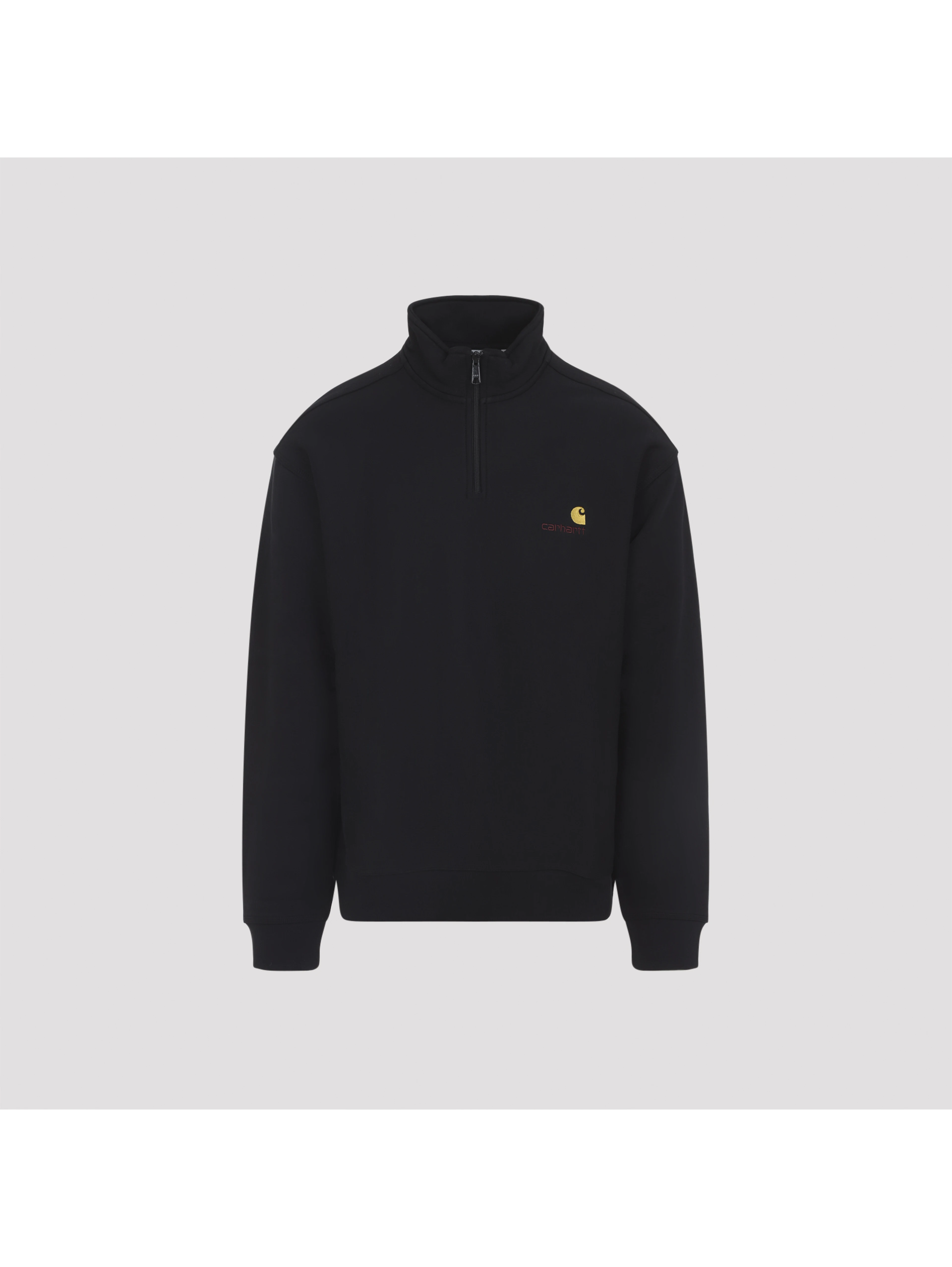 Carhartt Wip Half Zip American Script Sweatshirt