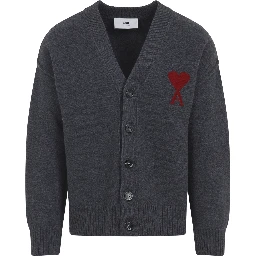 Ami Paris Adc Cardigan