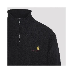 Carhartt Wip Half Zip American Script Sweatshirt