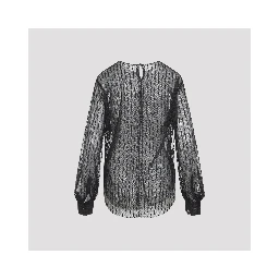 Alberta Ferretti Tulle Blouse