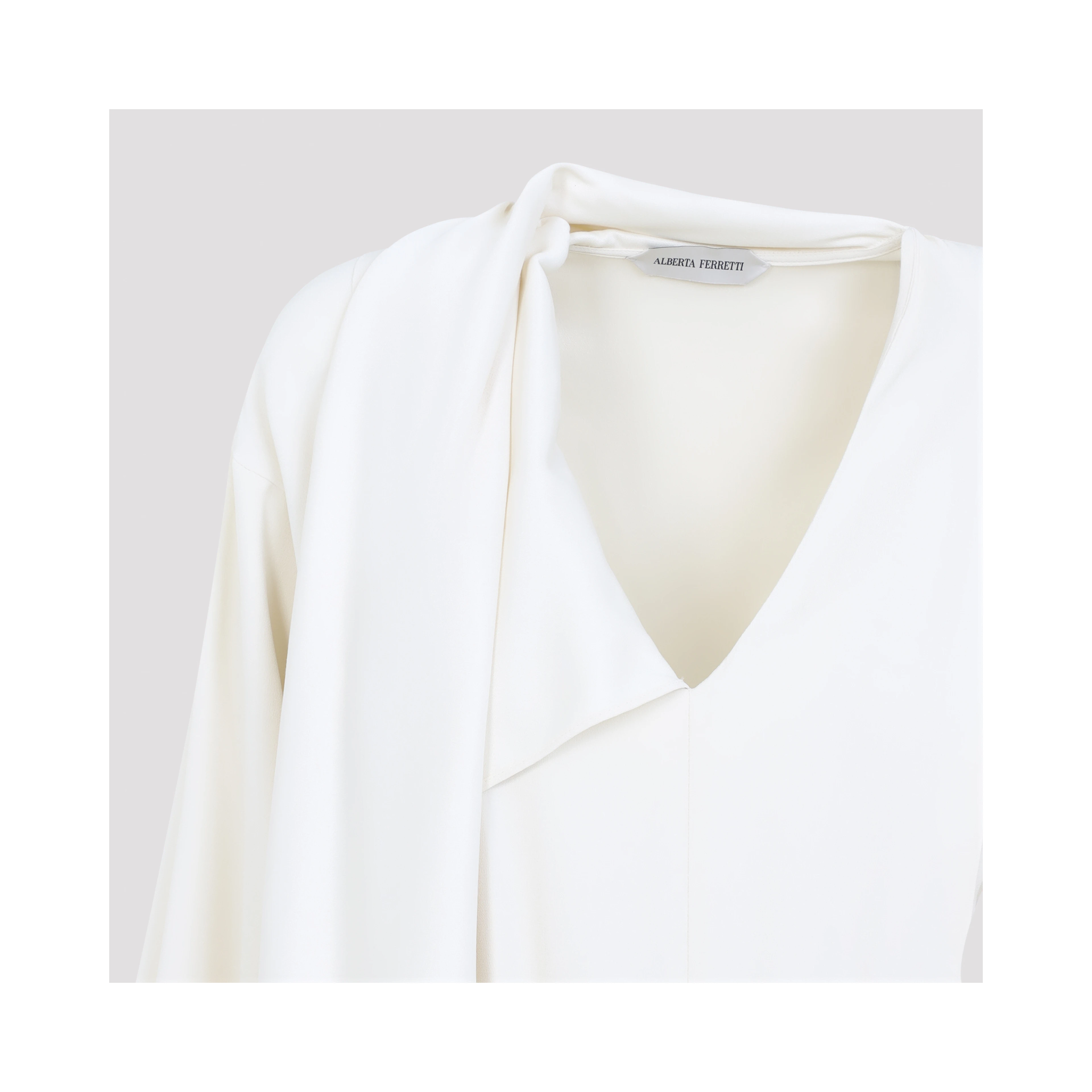Alberta Ferretti Enver Satin Dress