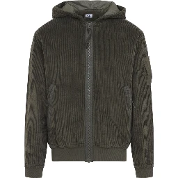 Cp Company Cordoury Full Zip Sweatshirt