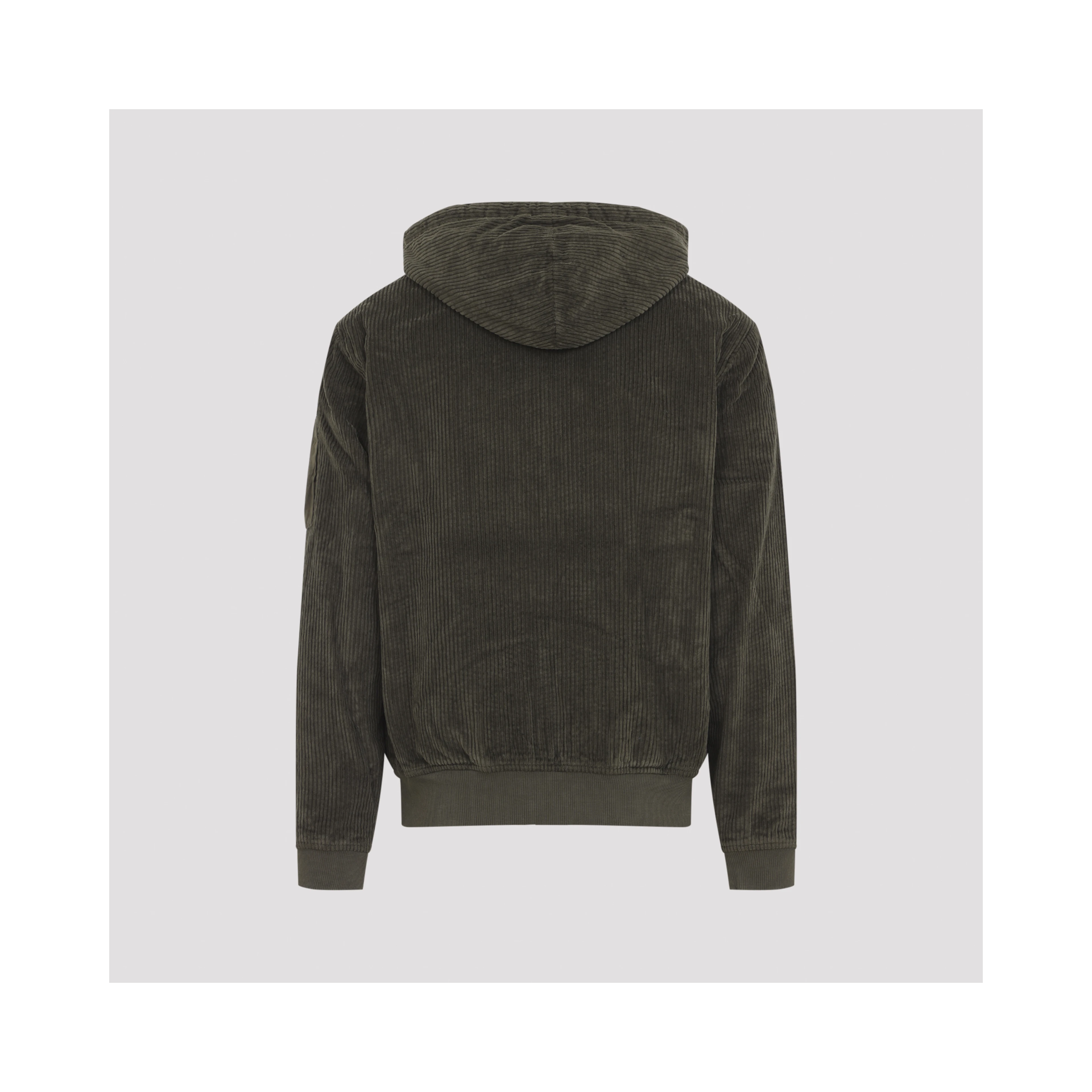 Cp Company Cordoury Full Zip Sweatshirt