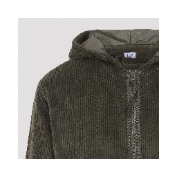 Cp Company Cordoury Full Zip Sweatshirt