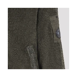 Cp Company Cordoury Full Zip Sweatshirt
