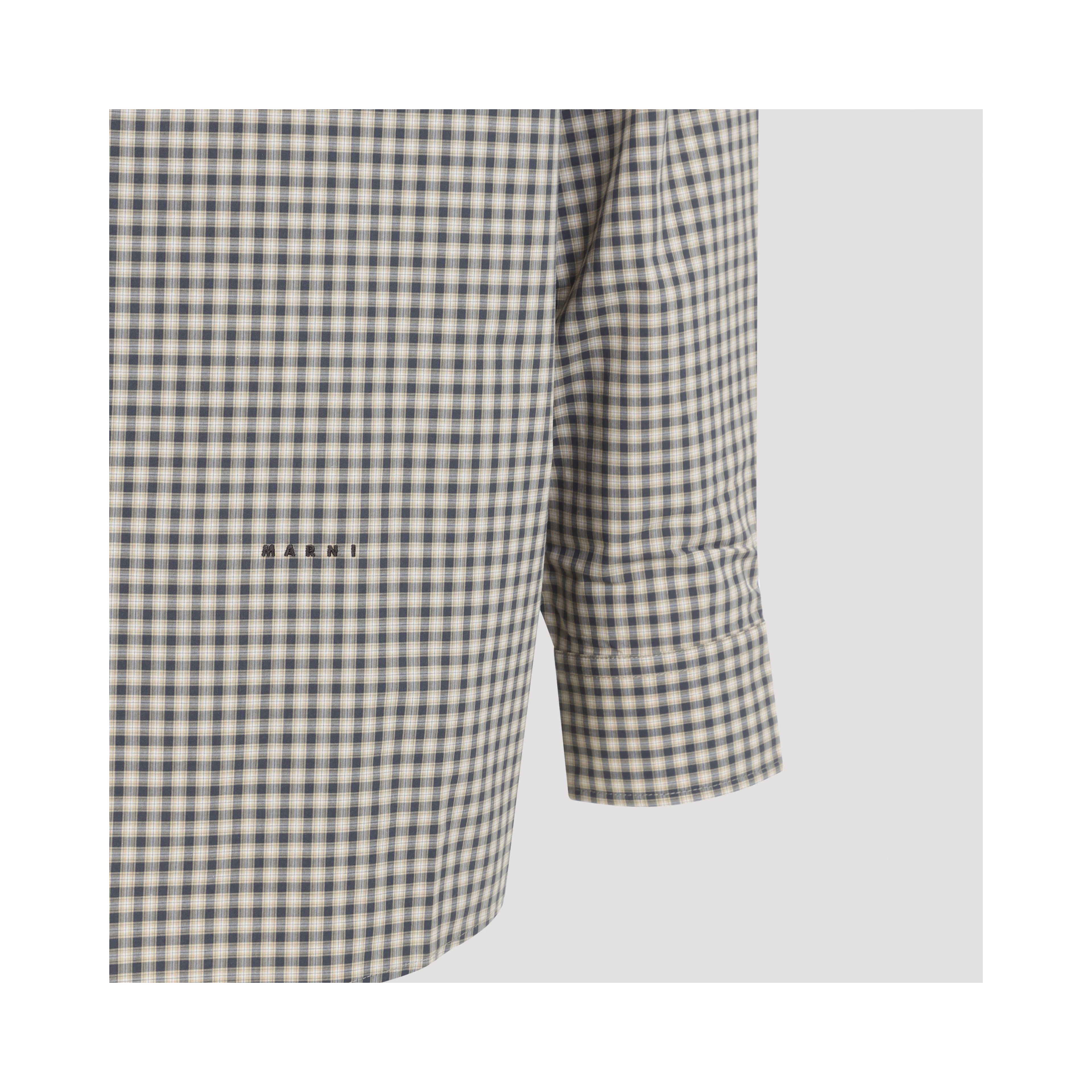 Marni Micro Check Pattern Shirt
