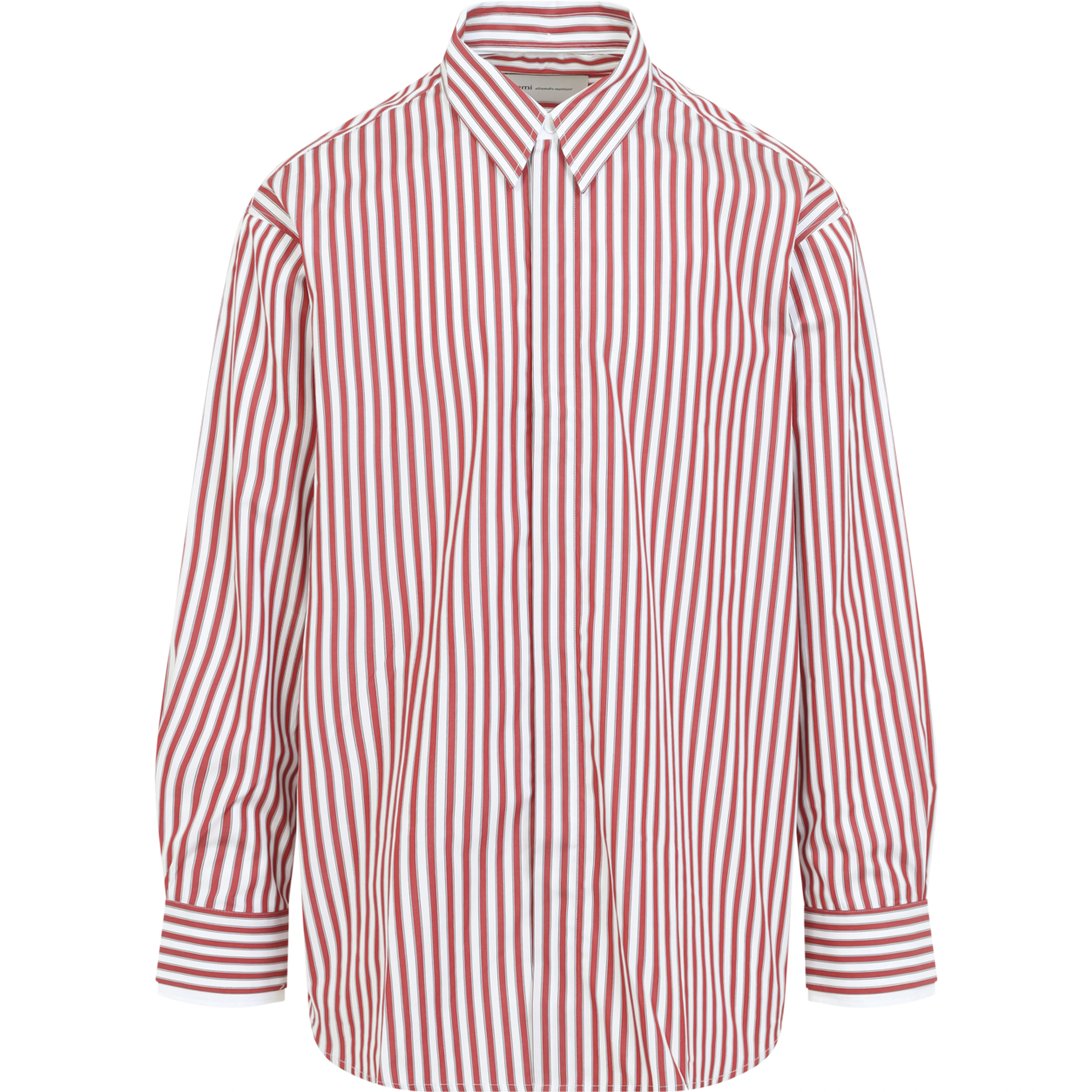 Ami Paris Large Striped Shirt