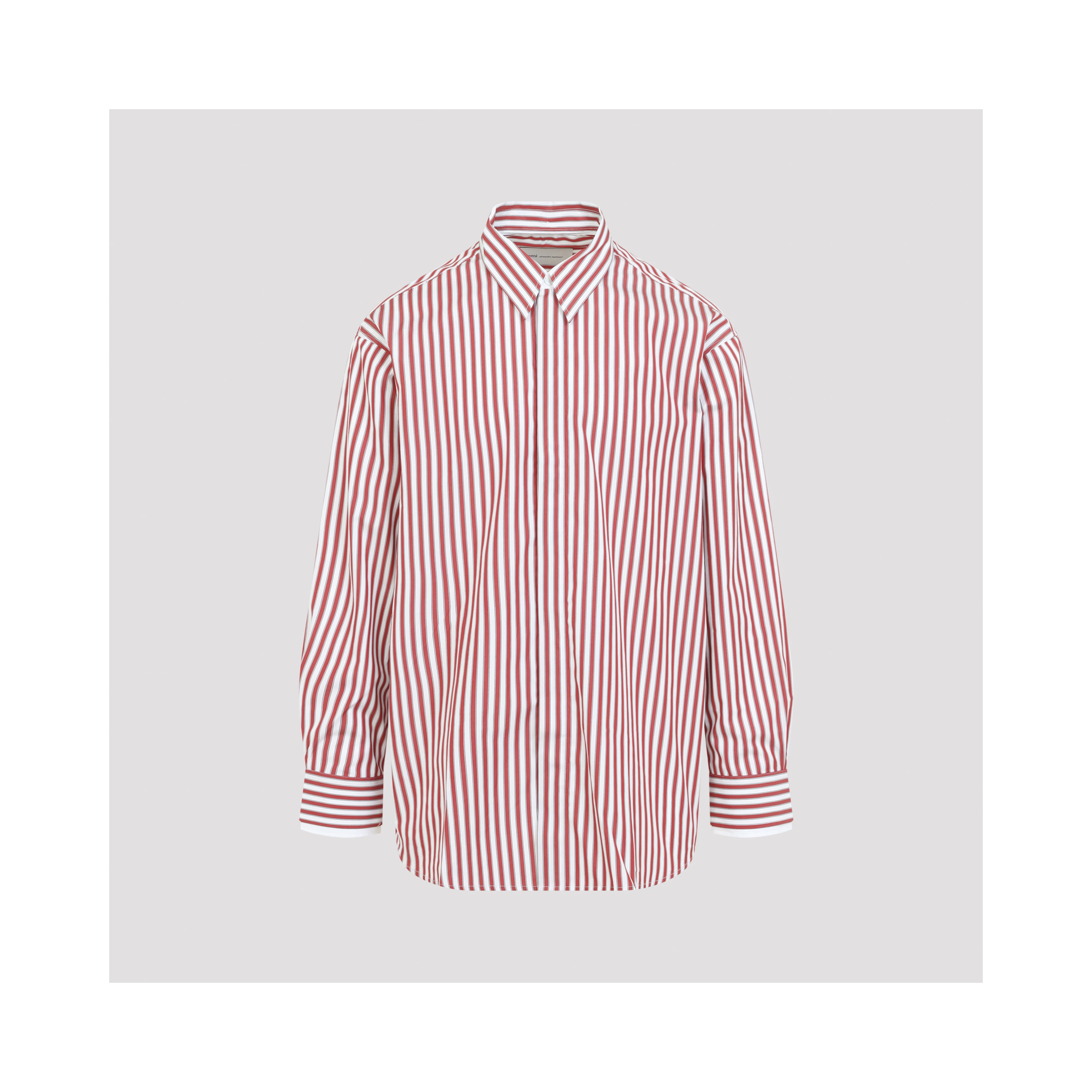 Ami Paris Large Striped Shirt