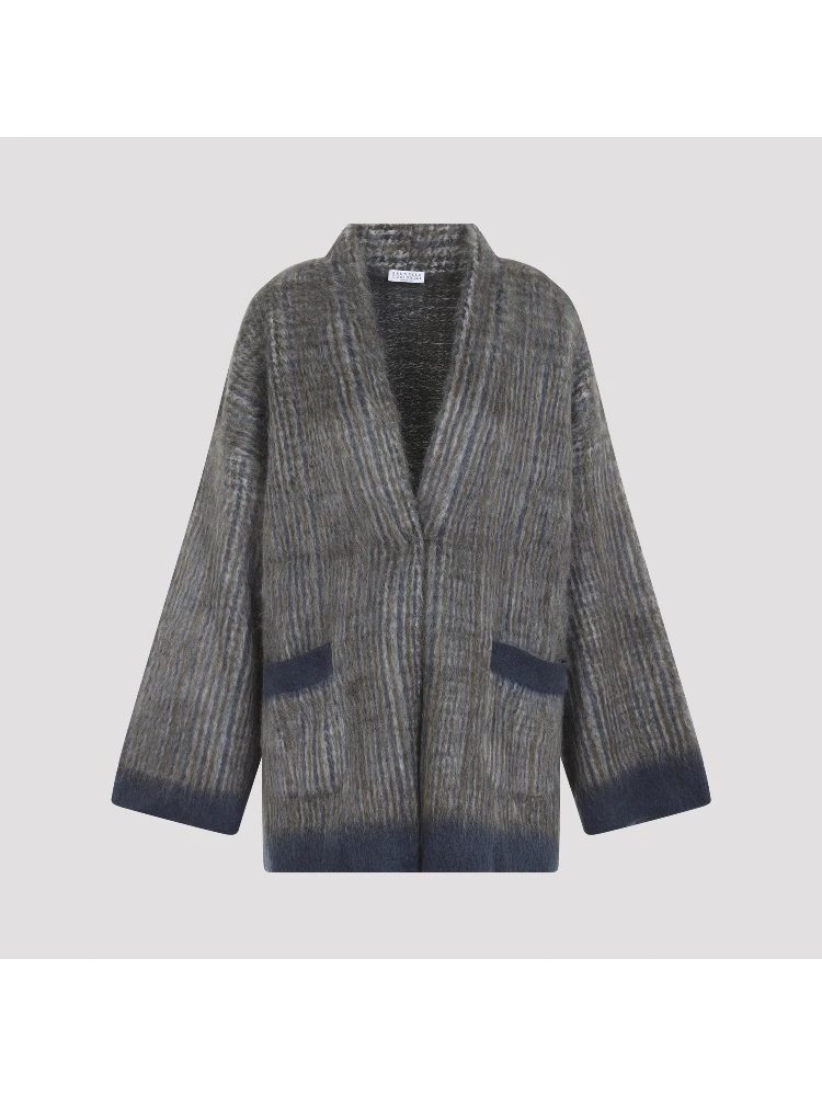Brunello Cucinelli Galles Jacquard Cardigan
