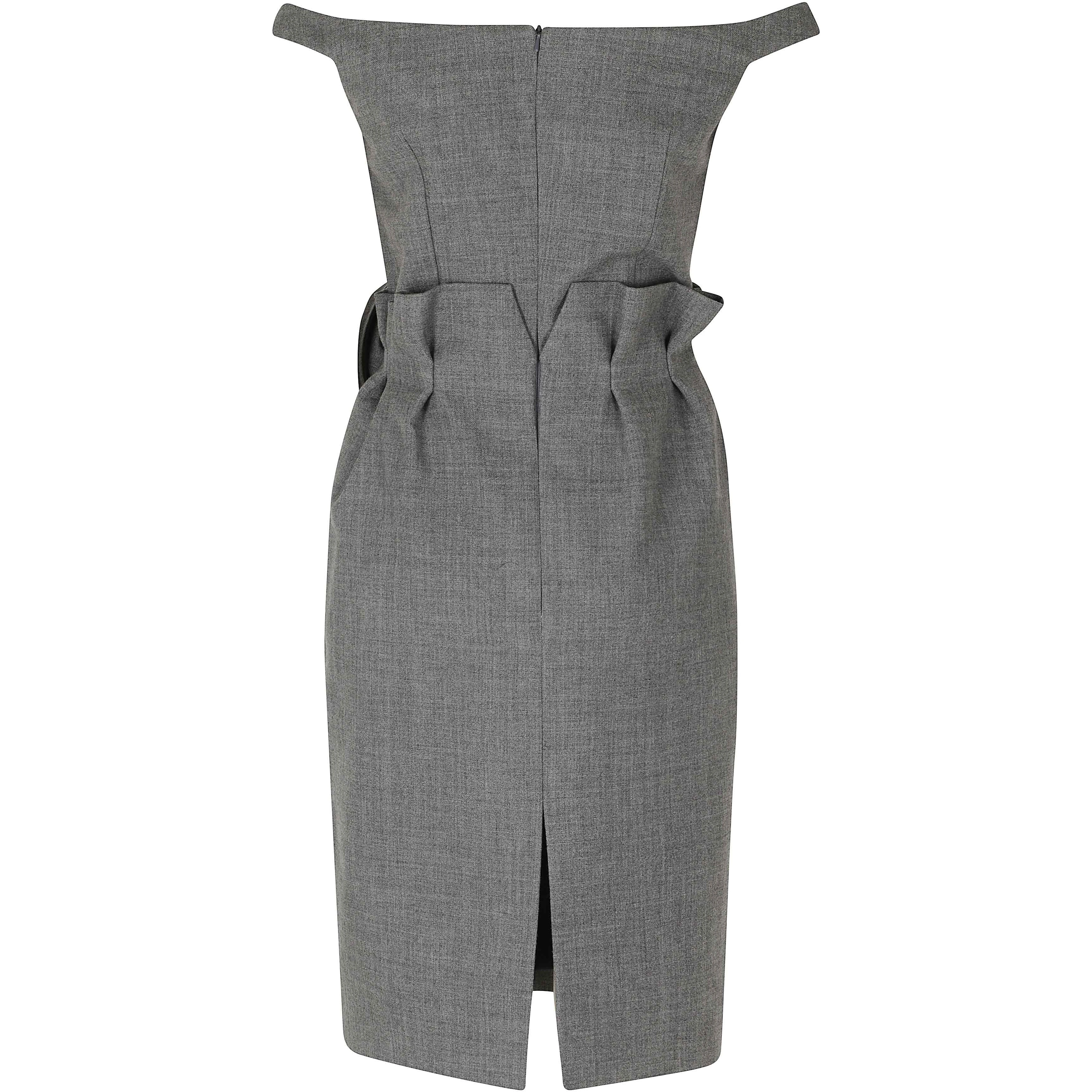 DRESS 42 GREY