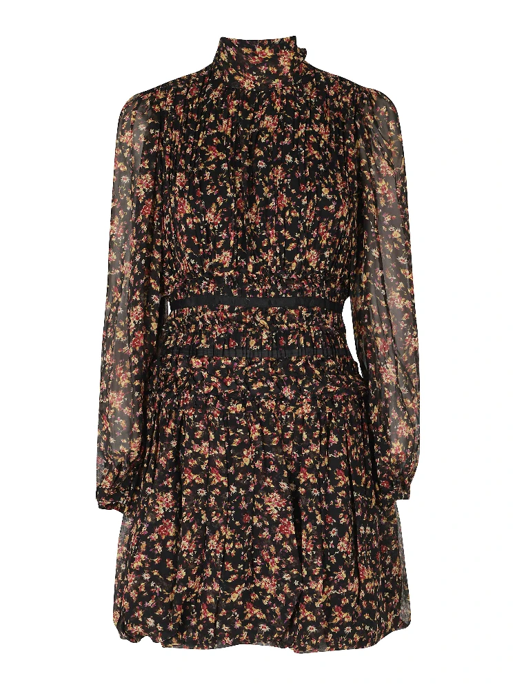 CELESTINE LS SILK DRESS