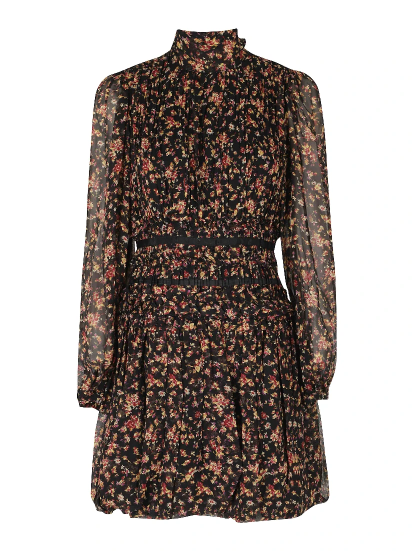 CELESTINE LS SILK DRESS