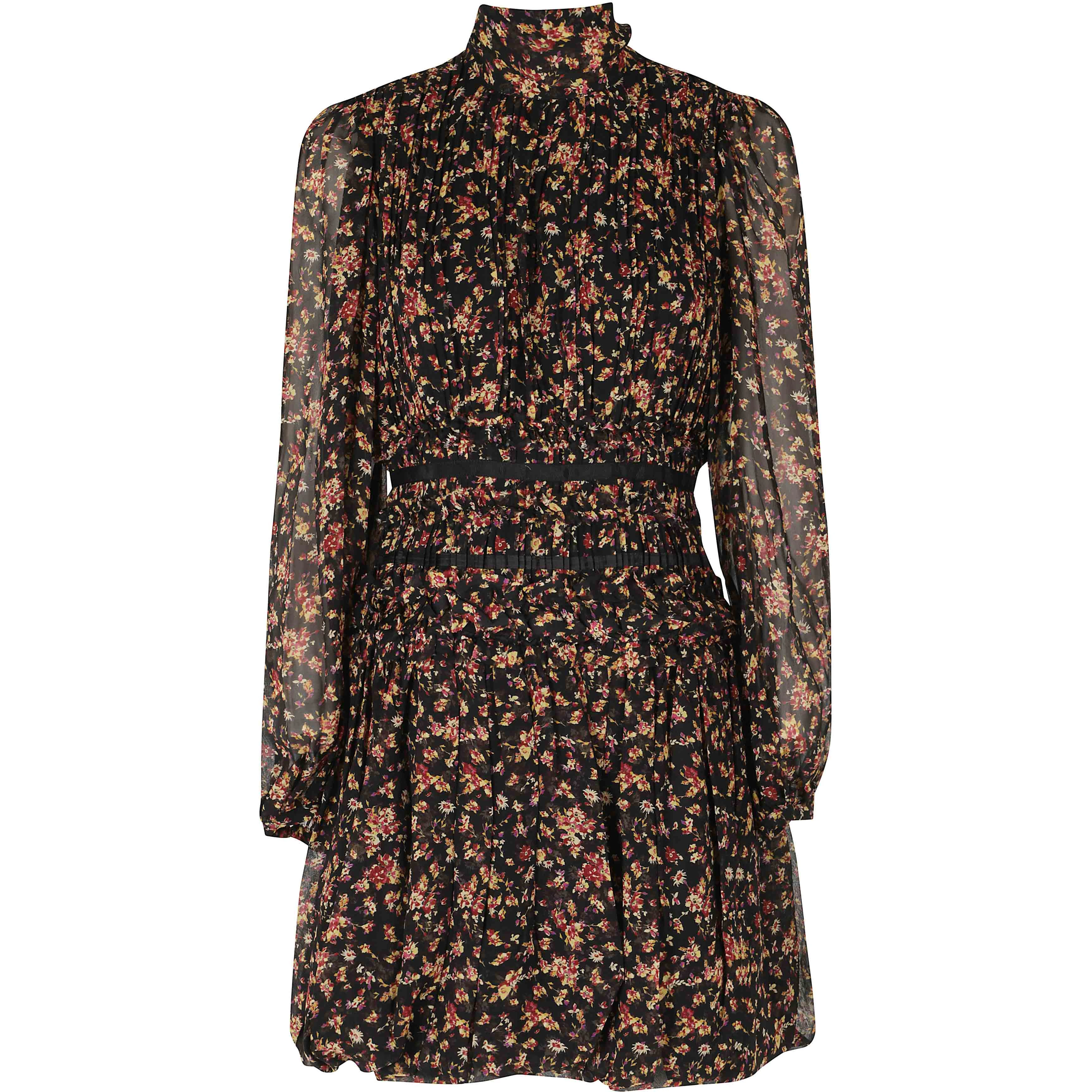 CELESTINE LS SILK DRESS