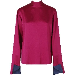TIE BACK SATIN TOP