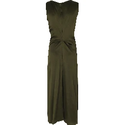 DRAPED TAILORED MIDI DRESS