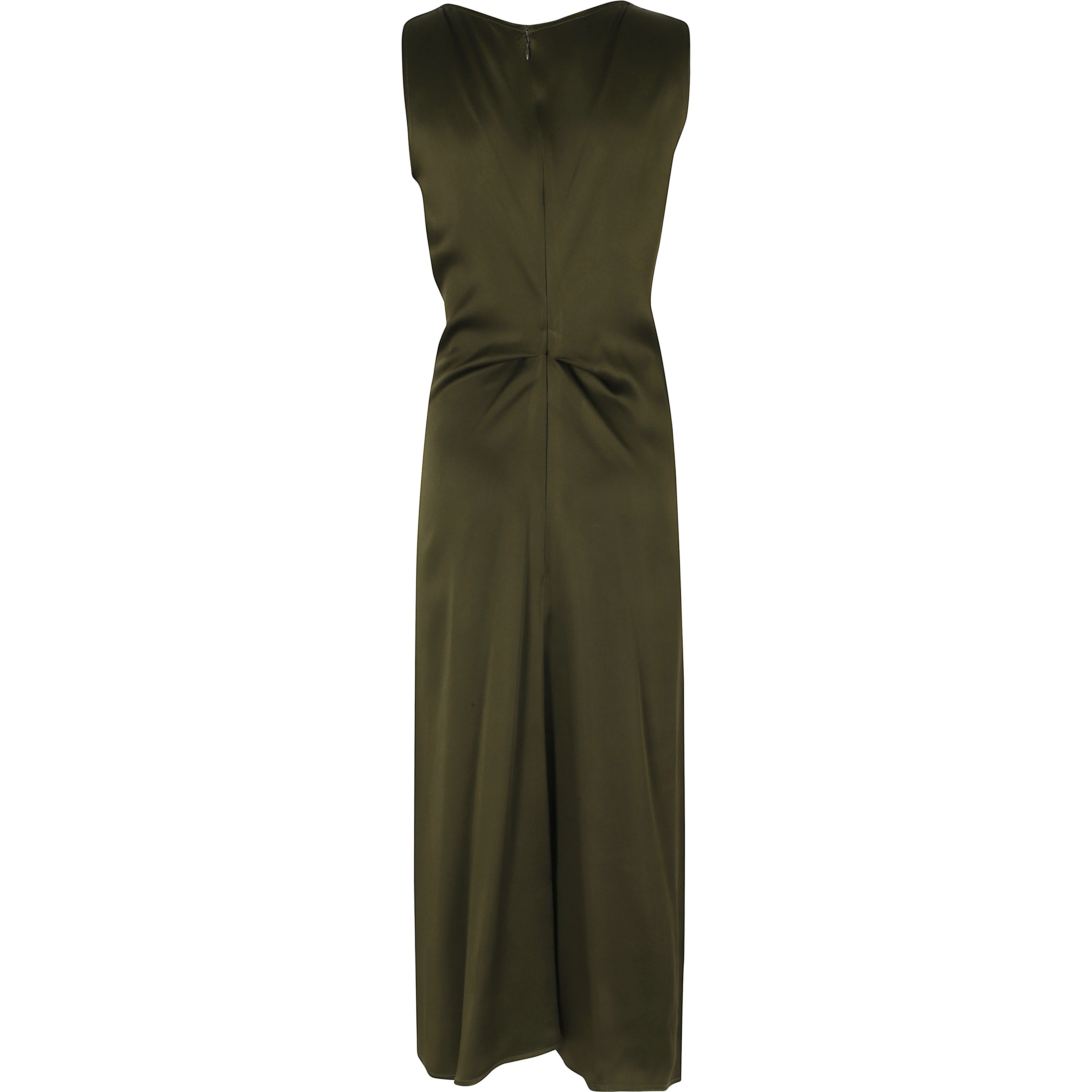DRAPED TAILORED MIDI DRESS
