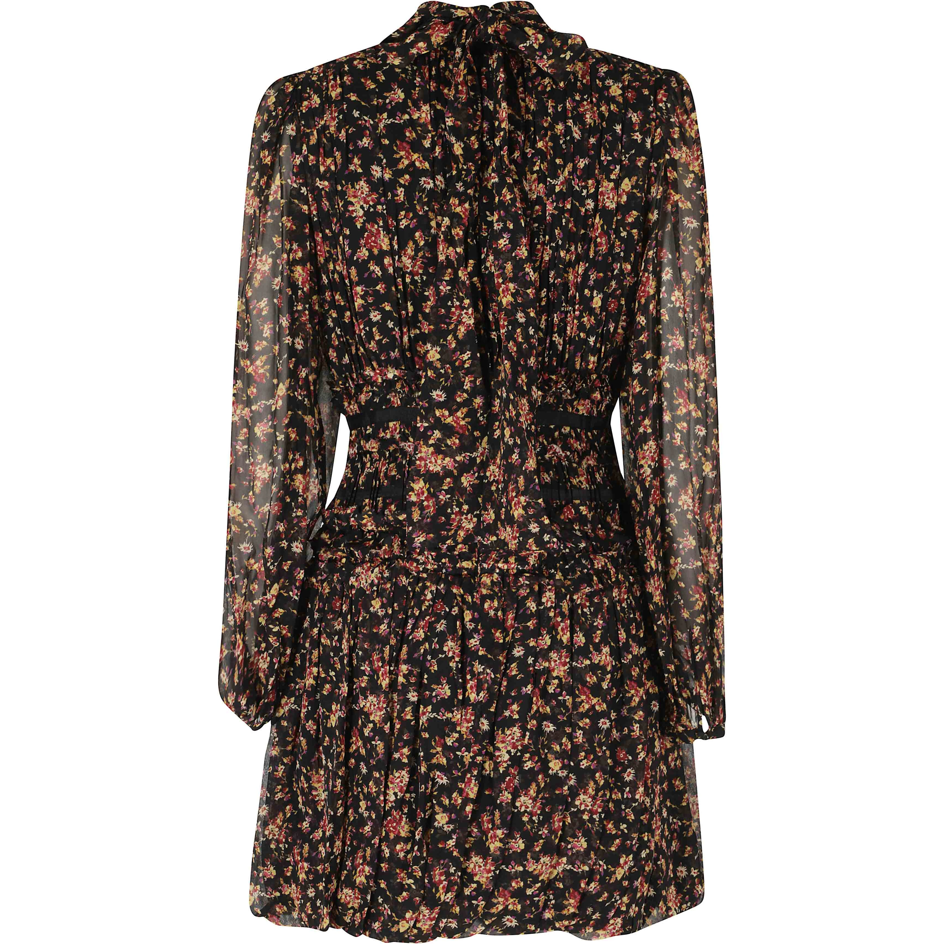 CELESTINE LS SILK DRESS